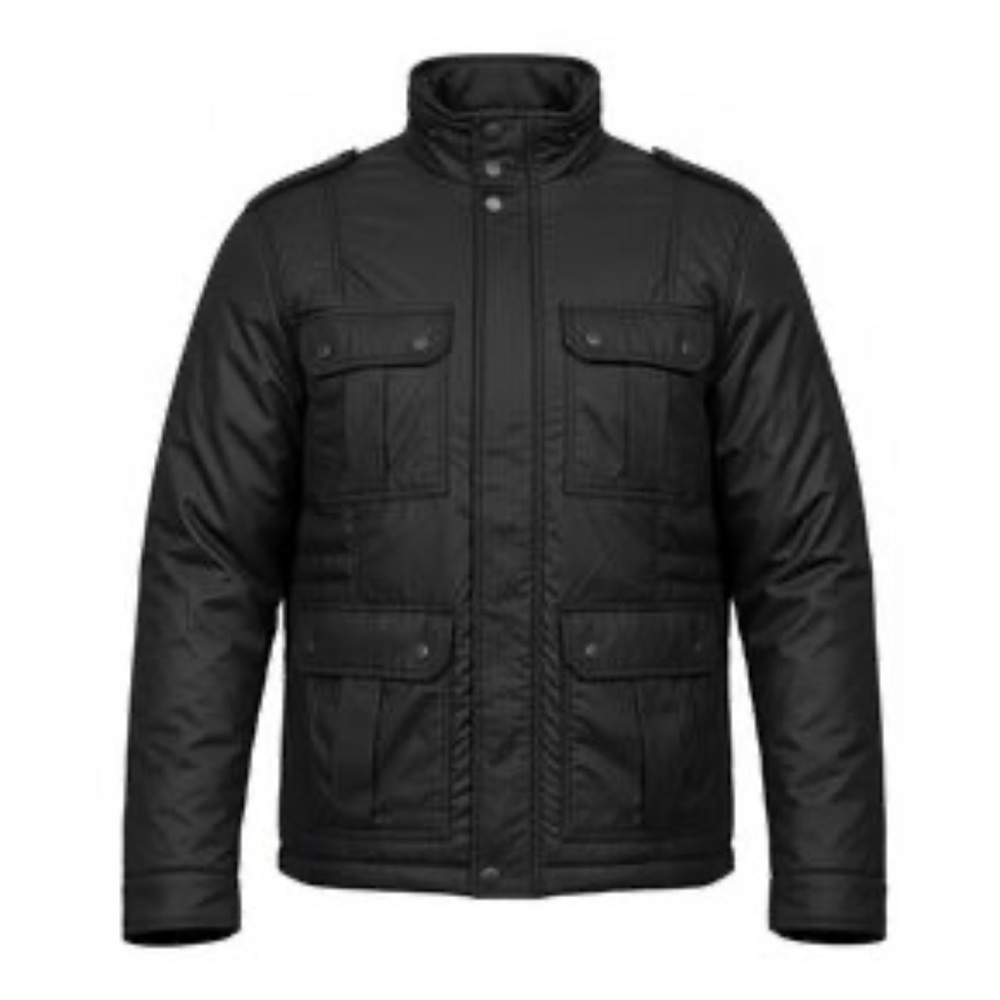 Perry Ellis men’s full zip puffer jacket/coat
Size XL/extra large